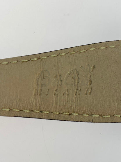 【中古品】【メンズ】 Gaga Milano ガガ・ミラノ 11423 MANUALE 48MM 手巻き 腕時計 197-251019-AS-10-min カラー：ブラック/シルバー 万代Net店