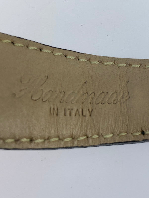 【中古品】【メンズ】 Gaga Milano ガガ・ミラノ 11423 MANUALE 48MM 手巻き 腕時計 197-251019-AS-10-min カラー：ブラック/シルバー 万代Net店