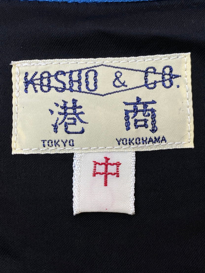 【中古品】【メンズ】 TAILOR TOYO 港商 S/S SUKA RAYON SHIRT ROARING TIGER TT37916 テーラー東洋 ショートスリーブ スカ レーヨンシャツ 半袖 トップス 145-251011-kk-29-min サイズ：中 カラー：ブラック 万代Net店