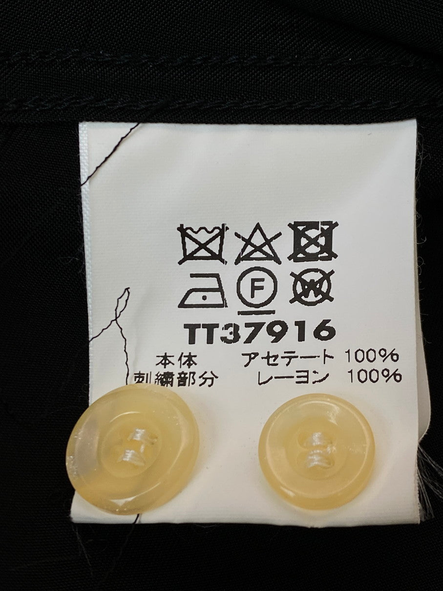 【中古品】【メンズ】 TAILOR TOYO 港商 S/S SUKA RAYON SHIRT ROARING TIGER TT37916 テーラー東洋 ショートスリーブ スカ レーヨンシャツ 半袖 トップス 145-251011-kk-29-min サイズ：中 カラー：ブラック 万代Net店