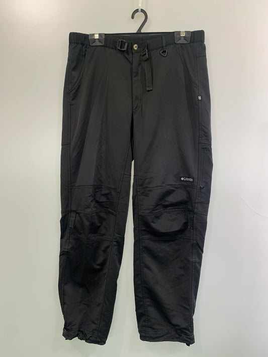 【現状渡し品】【メンズ】 COLUMBIA コロンビア GRT POLYESTER PANTS ポリエステルパンツ ボトムス 155-260706-yn-05-min サイズ：M カラー：ブラック 万代Net店