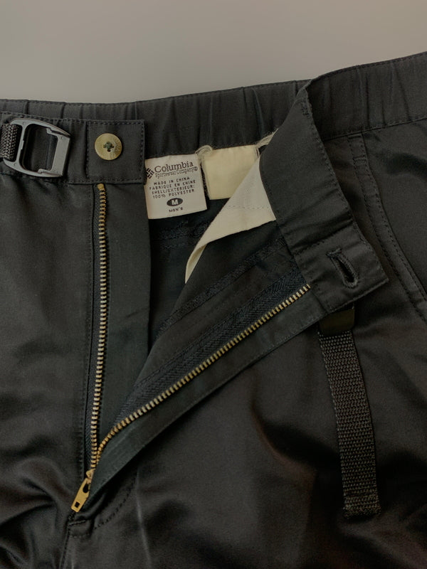 【現状渡し品】【メンズ】 COLUMBIA コロンビア GRT POLYESTER PANTS ポリエステルパンツ ボトムス 155-260706-yn-05-min サイズ：M カラー：ブラック 万代Net店