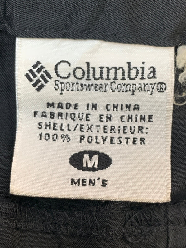 【現状渡し品】【メンズ】 COLUMBIA コロンビア GRT POLYESTER PANTS ポリエステルパンツ ボトムス 155-260706-yn-05-min サイズ：M カラー：ブラック 万代Net店