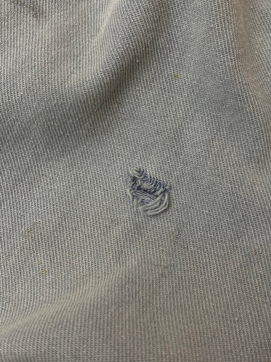 【現状渡し品】【メンズ】 EURO VINTAGE ヨーロッパ古着 WORK JACKET ワークジャケット ライトアウター 146-251030-kk-46-min サイズ：表記無し 下記参照 カラー：ライトブルー 万代Net店