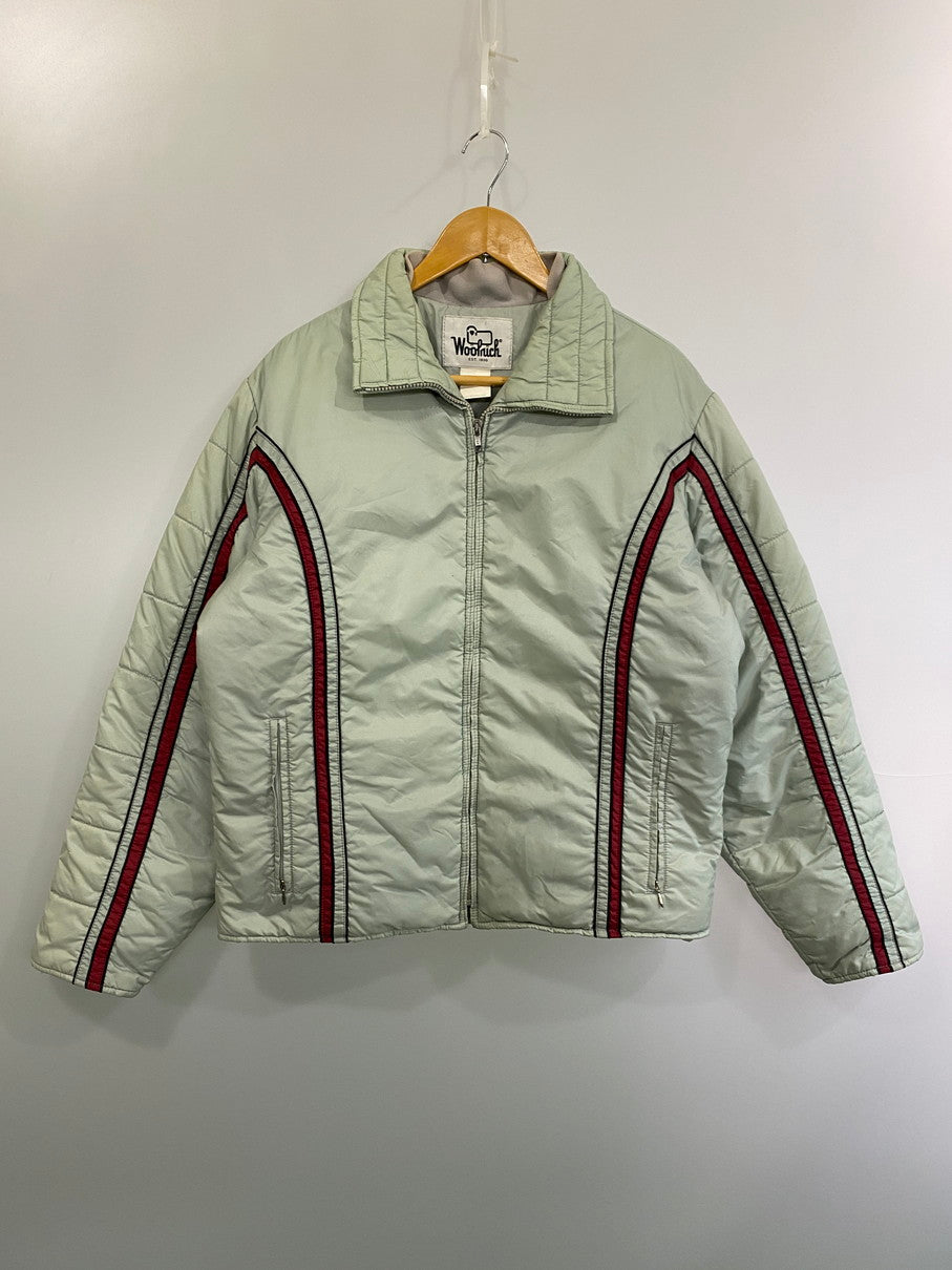 【中古品】【メンズ】 WOOLRICH ウールリッチ 70's DOWN JACKET VINTAGE 70年代 ダウンジャケット アウター ヴィンテージ 146-251011-kk-24-min サイズ：表記消え 下記参照 カラー：ライトグリーン系 万代Net店