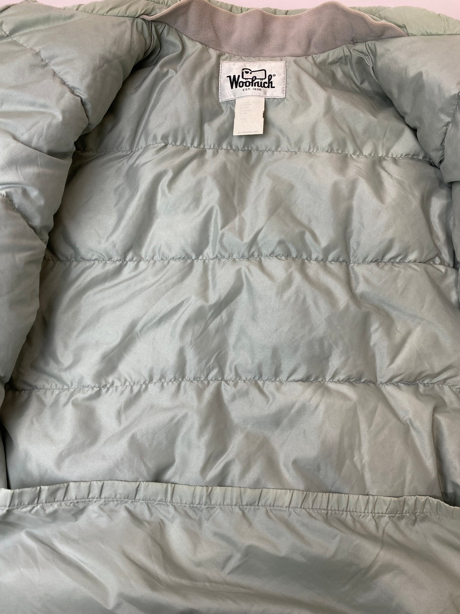 【中古品】【メンズ】 WOOLRICH ウールリッチ 70's DOWN JACKET VINTAGE 70年代 ダウンジャケット アウター ヴィンテージ 146-251011-kk-24-min サイズ：表記消え 下記参照 カラー：ライトグリーン系 万代Net店