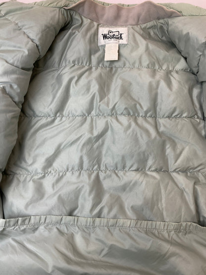 【中古品】【メンズ】 WOOLRICH ウールリッチ 70's DOWN JACKET VINTAGE 70年代 ダウンジャケット アウター ヴィンテージ 146-251011-kk-24-min サイズ：表記消え 下記参照 カラー：ライトグリーン系 万代Net店