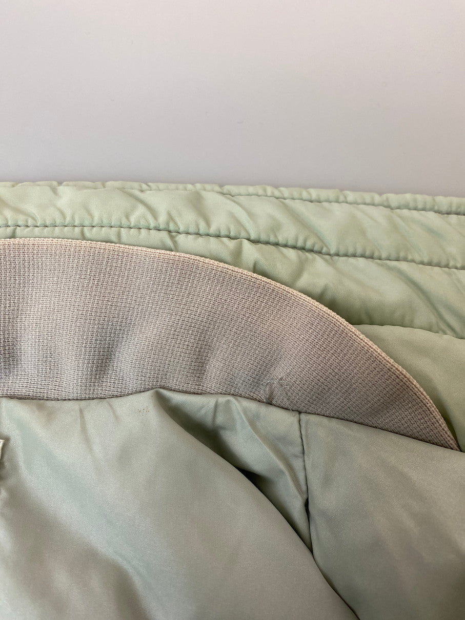 【中古品】【メンズ】 WOOLRICH ウールリッチ 70's DOWN JACKET VINTAGE 70年代 ダウンジャケット アウター ヴィンテージ 146-251011-kk-24-min サイズ：表記消え 下記参照 カラー：ライトグリーン系 万代Net店