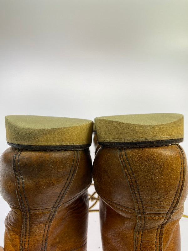 【中古品】【メンズ】 RED WING レッドウィング 90's IRISH SETTER CLASSIC MOC TOE BOOTS 875 90年代 アイリッシュセッター クラシックモックトゥー ブーツ 靴 サイド刺繍羽タグ 164-251011-kk-15-min サイズ：9 カラー：ブラウン系 万代Net店