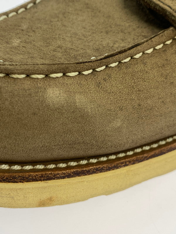 【中古品】【メンズ】 RED WING レッドウィング 90's IRISH SETTER MOC TOE BOOTS 2877 90年代 アイリッシュセッター モックトゥー ブーツ 靴 サイド刺繍羽タグ 164-251011-kk-14-min サイズ：8 1/2E カラー：グレー系 万代Net店