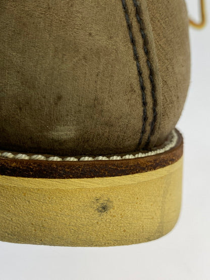 【中古品】【メンズ】 RED WING レッドウィング 90's IRISH SETTER MOC TOE BOOTS 2877 90年代 アイリッシュセッター モックトゥー ブーツ 靴 サイド刺繍羽タグ 164-251011-kk-14-min サイズ：8 1/2E カラー：グレー系 万代Net店