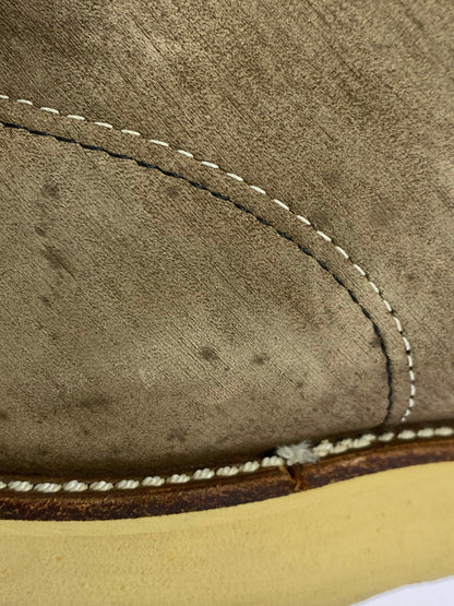 【中古品】【メンズ】 RED WING レッドウィング 90's IRISH SETTER MOC TOE BOOTS 2877 90年代 アイリッシュセッター モックトゥー ブーツ 靴 サイド刺繍羽タグ 164-251011-kk-14-min サイズ：8 1/2E カラー：グレー系 万代Net店