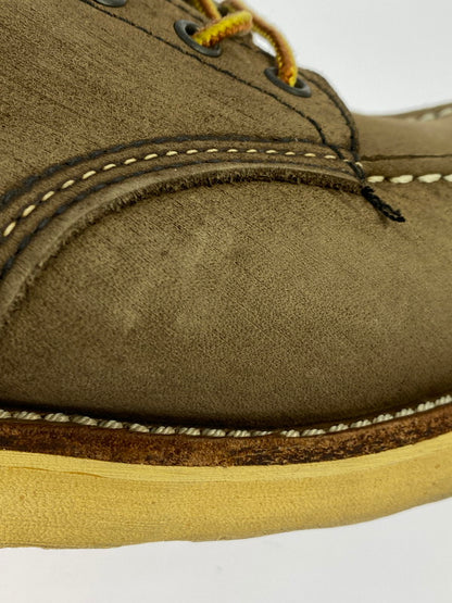 【中古品】【メンズ】 RED WING レッドウィング 90's IRISH SETTER MOC TOE BOOTS 2877 90年代 アイリッシュセッター モックトゥー ブーツ 靴 サイド刺繍羽タグ 164-251011-kk-14-min サイズ：8 1/2E カラー：グレー系 万代Net店