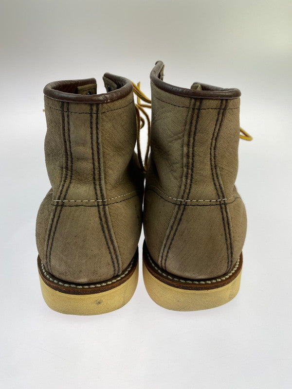 【中古品】【メンズ】 RED WING レッドウィング 90's IRISH SETTER MOC TOE BOOTS 2877 90年代 アイリッシュセッター モックトゥー ブーツ 靴 サイド刺繍羽タグ 164-251011-kk-14-min サイズ：8 1/2E カラー：グレー系 万代Net店