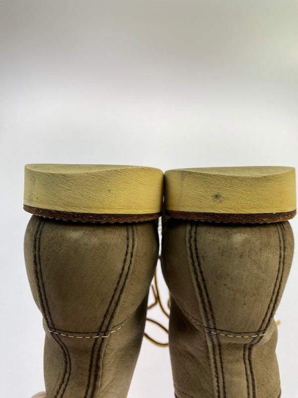 【中古品】【メンズ】 RED WING レッドウィング 90's IRISH SETTER MOC TOE BOOTS 2877 90年代 アイリッシュセッター モックトゥー ブーツ 靴 サイド刺繍羽タグ 164-251011-kk-14-min サイズ：8 1/2E カラー：グレー系 万代Net店