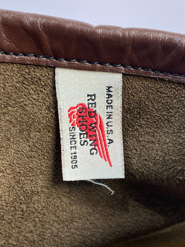 【中古品】【メンズ】 RED WING レッドウィング 90's IRISH SETTER MOC TOE BOOTS 2877 90年代 アイリッシュセッター モックトゥー ブーツ 靴 サイド刺繍羽タグ 164-251011-kk-14-min サイズ：8 1/2E カラー：グレー系 万代Net店