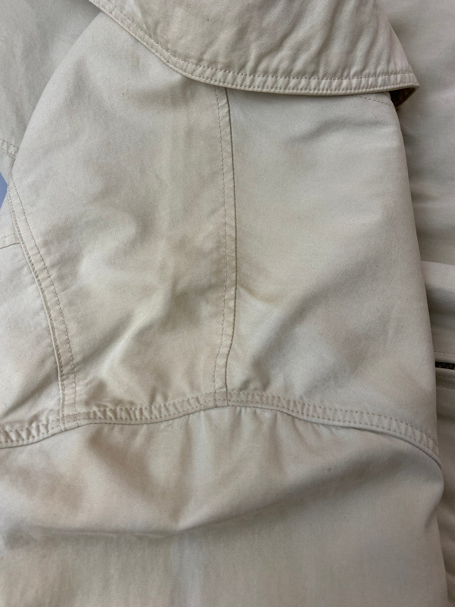 【中古品】【メンズ】 Polo by Ralph Lauren ポロバイラルフローレン COTTON RIDERES JACKET コットンライダースジャケット ライトアウター ブルゾン 146-251011-kk-28-min サイズ：L カラー：ベージュ 万代Net店