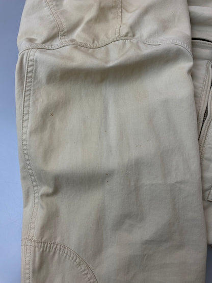 【中古品】【メンズ】 Polo by Ralph Lauren ポロバイラルフローレン COTTON RIDERES JACKET コットンライダースジャケット ライトアウター ブルゾン 146-251011-kk-28-min サイズ：L カラー：ベージュ 万代Net店