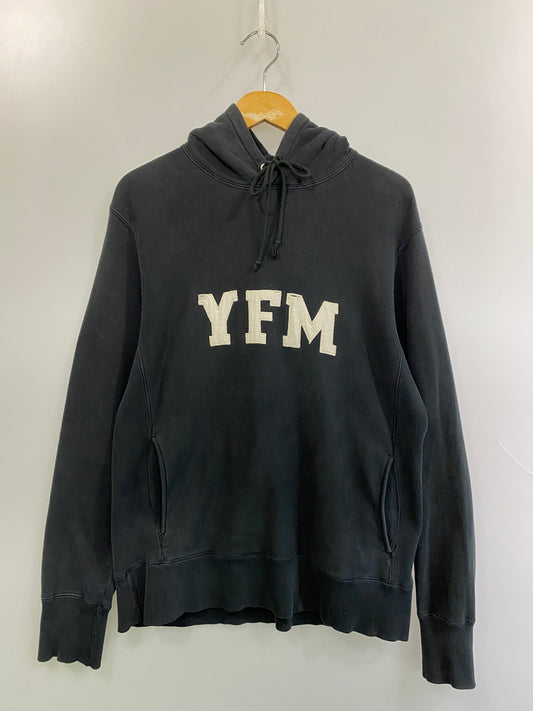 【中古品】【メンズ】 Y's for men ワイズ フォー メン YFM LOGO COLLEGE HOODIE YFM ロゴ カレッジフーディー トップス プルオーバーパーカー 140-251011-kk-26-min サイズ：3 カラー：ブラック 万代Net店