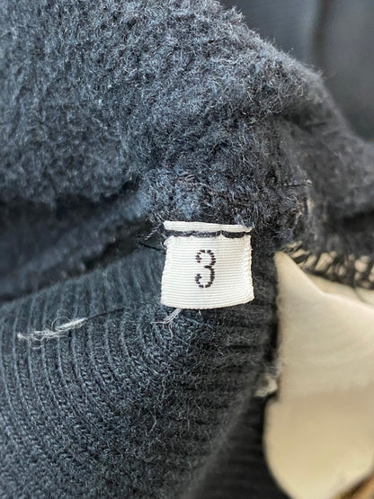 【中古品】【メンズ】 Y's for men ワイズ フォー メン YFM LOGO COLLEGE HOODIE YFM ロゴ カレッジフーディー トップス プルオーバーパーカー 140-251011-kk-26-min サイズ：3 カラー：ブラック 万代Net店