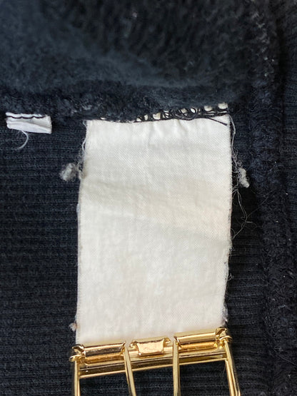 【中古品】【メンズ】 Y's for men ワイズ フォー メン YFM LOGO COLLEGE HOODIE YFM ロゴ カレッジフーディー トップス プルオーバーパーカー 140-251011-kk-26-min サイズ：3 カラー：ブラック 万代Net店