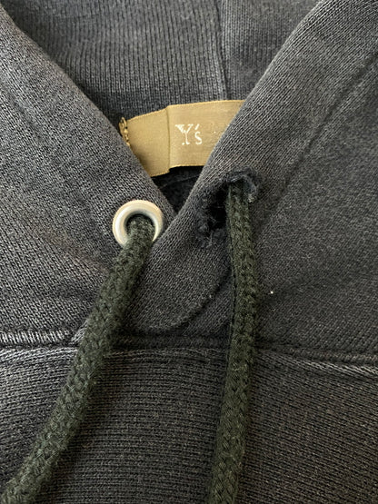 【中古品】【メンズ】 Y's for men ワイズ フォー メン YFM LOGO COLLEGE HOODIE YFM ロゴ カレッジフーディー トップス プルオーバーパーカー 140-251011-kk-26-min サイズ：3 カラー：ブラック 万代Net店