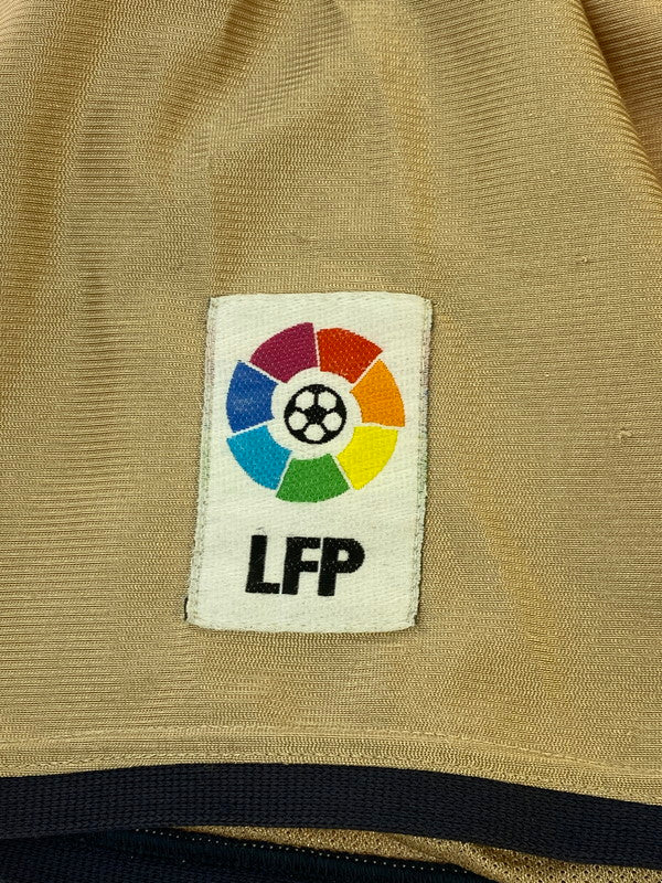 【現状渡し品】【メンズ】 NIKE ナイキ 2001-2002 FC.BARCELONA 2nd GAME JERSEY FC.バルセロナ アウェイ レプリカユニフォーム 半袖 トップス 146-251029-kk-13-min サイズ：L カラー：ゴールド 万代Net店