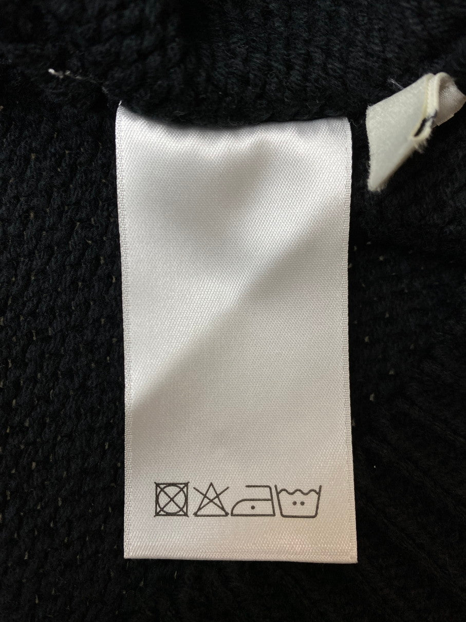 【中古品】【メンズ】 RUBEN KONE ルーベンコネ COTTON CARDIGAN コットンカーディガン トップス 141-251021-kk-67-min サイズ：XL カラー：ブラック 万代Net店