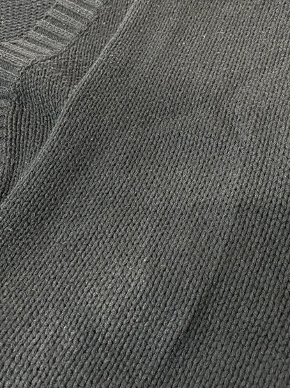 【中古品】【メンズ】 RUBEN KONE ルーベンコネ COTTON CARDIGAN コットンカーディガン トップス 141-251021-kk-67-min サイズ：XL カラー：ブラック 万代Net店