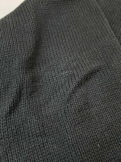 【中古品】【メンズ】 RUBEN KONE ルーベンコネ COTTON CARDIGAN コットンカーディガン トップス 141-251021-kk-67-min サイズ：XL カラー：ブラック 万代Net店