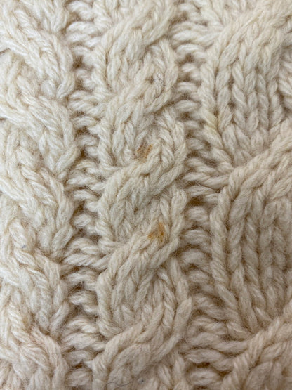 【現状渡し品】【メンズ】 RALPH LAUREN ラルフローレン 90S HI-NECK KNIT 90年代 ハイネック ニット メンズ セーター トップス アラン模様 146-251214-em-18-min サイズ：M カラー：オフホワイト 万代Net店