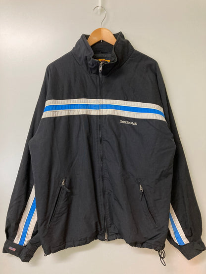 【中古品】【メンズ】 SESSIONS セッションズ 90-00S ZIP UP JACKET ジップアップ ジャケット メンズ アウター 90年代 - 00年代 146-251212-em-18-min カラー：ブラック 万代Net店