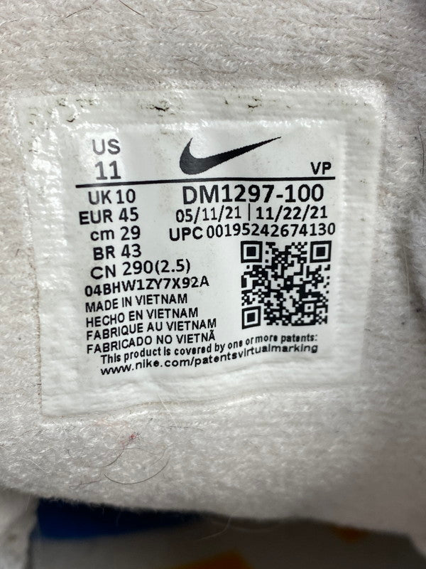 【中古品】【メンズ】 NIKE ナイキ AIR MORE UPTEMPO'96 TRADING CARDS エア モアアップテンポ 96 DM1297-100 トレーディングカーズ スニーカー 靴 モアテン 160-251016-kk-07-min カラー：SAIL/BLACK-SAIL-TEAM ORANGE 万代Net店