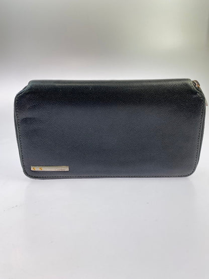 【現状渡し品】【メンズ/レディース】 CARTIER カルティエ L3000942 サントス ドゥ カルティエ ラウンドファスナー ロングウォレット 長財布 181-251019-AS-6-min カラー：ブラック 万代Net店