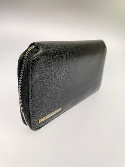 【現状渡し品】【メンズ/レディース】 CARTIER カルティエ L3000942 サントス ドゥ カルティエ ラウンドファスナー ロングウォレット 長財布 181-251019-AS-6-min カラー：ブラック 万代Net店