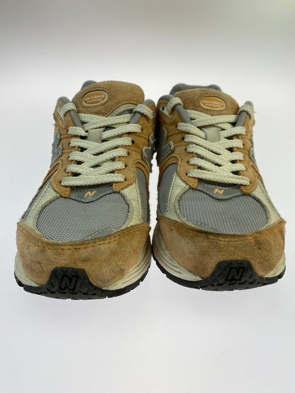 【中古品】【メンズ】 NEW BALANCE ニューバランス M2002RHM 2002R スニーカー 靴 ローカット 162-251016-kk-16-min カラー：CARAMEL 万代Net店