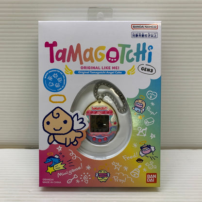 【中古品】 たまごっち Original Tamagotchi Angel Cake 携帯型デジタルペット ゲーム おもちゃ 039-260422-em-09-min 万代Net店