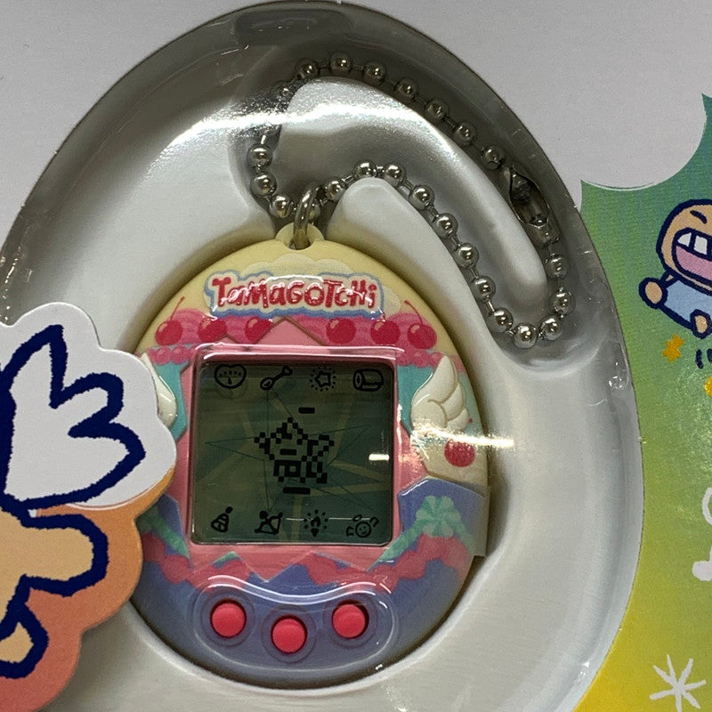 【中古品】 たまごっち Original Tamagotchi Angel Cake 携帯型デジタルペット ゲーム おもちゃ 039-260422-em-09-min 万代Net店