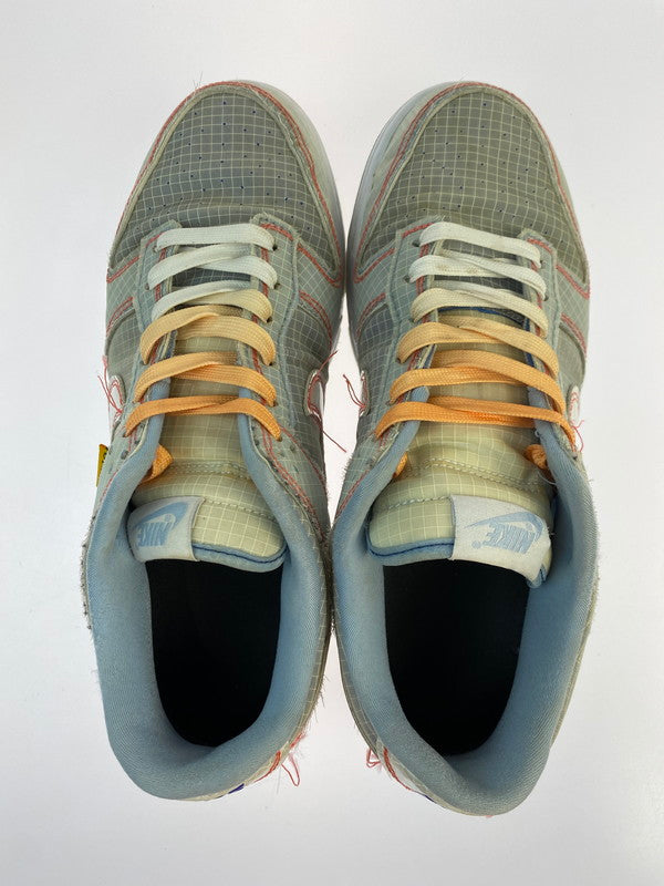 【中古品】【メンズ】 NIKE ナイキ × UNION ユニオン 別注 コラボ DUNK LOW/UNION DJ9649-400 ダンク ロー ユニオン/パスポートパック/アルゴン スニーカー 靴 160-251016-kk-03-min カラー：YPER ROYAL/WHITE-PSYCHIC BL 万代Net店