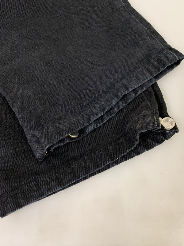 【中古品】【メンズ】 ASKYURSELF アスクユアセルフ ADJUSTABLE FLARE SNAP CARGO PANTS カーゴパンツ メンズ ボトムス ベルリン 153-251019-em-14-min サイズ：29 カラー：ブラック 万代Net店