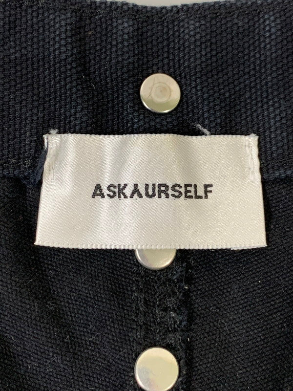 【中古品】【メンズ】 ASKYURSELF アスクユアセルフ ADJUSTABLE FLARE SNAP CARGO PANTS カーゴパンツ メンズ ボトムス ベルリン 153-251019-em-14-min サイズ：29 カラー：ブラック 万代Net店