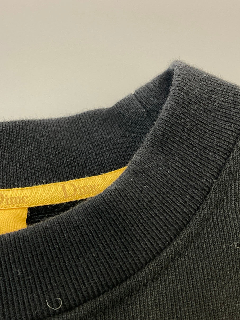 【中古品】【メンズ】 DIME ダイム BIG LOGO SWEAT スウェット トップス 142-251102-zi-40-min サイズ：S カラー：ブラック 万代Net店