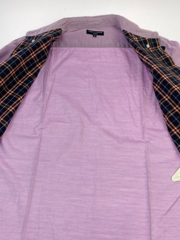 【中古品】【メンズ】 COMME DES GARCONS HOMME コムデギャルソンオム HB-B050 MULTICOLOR CHECK SHIRT マルチカラー チェック シャツ 140-260805-zi-08-min サイズ：S カラー：ピンク 万代Net店