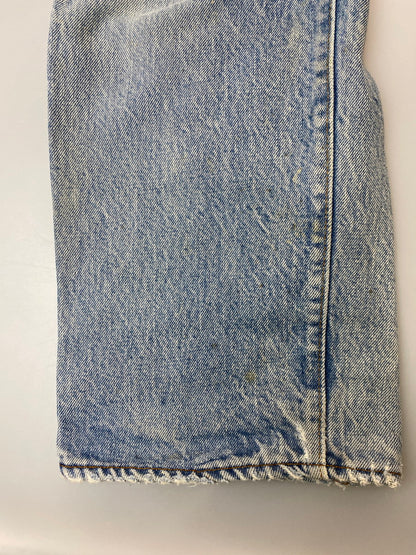 【現状渡し品】【メンズ】 Levi's リーバイス 80S 524刻印 501 スモールE デニムパンツ ボトムス 157-251023-jt-22-min サイズ：W34 L32 カラー：ライトインディゴ 万代Net店