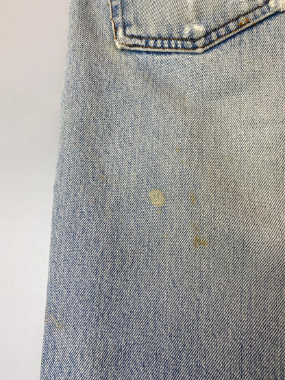 【現状渡し品】【メンズ】 Levi's リーバイス 80S 524刻印 501 スモールE デニムパンツ ボトムス 157-251023-jt-22-min サイズ：W34 L32 カラー：ライトインディゴ 万代Net店