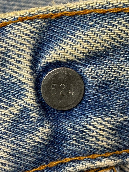 【現状渡し品】【メンズ】 Levi's リーバイス 80S 524刻印 501 スモールE デニムパンツ ボトムス 157-251023-jt-22-min サイズ：W34 L32 カラー：ライトインディゴ 万代Net店