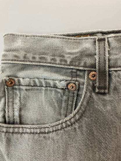 【現状渡し品】【メンズ】 Levi's リーバイス 00S 977刻印 2001年4月製造 501 BLACK DENIM PANTS 501 ブラック デニム パンツ メンズ ボトムス ジーパン ジーンズ ヴィンテージ 157-251109-em-37-min サイズ：W34×L32 カラー：グレー 万代Net店