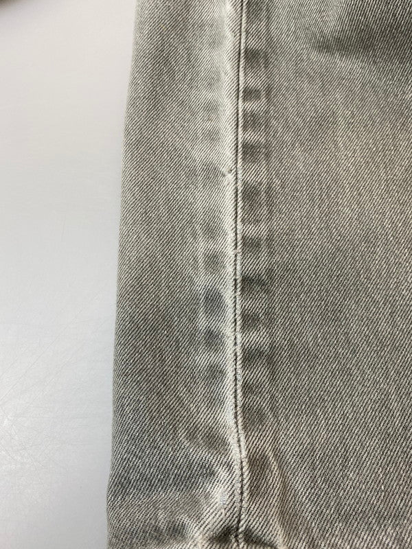 【現状渡し品】【メンズ】 Levi's リーバイス 00S 977刻印 2001年4月製造 501 BLACK DENIM PANTS 501 ブラック デニム パンツ メンズ ボトムス ジーパン ジーンズ ヴィンテージ 157-251109-em-37-min サイズ：W34×L32 カラー：グレー 万代Net店