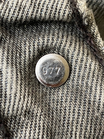 【現状渡し品】【メンズ】 Levi's リーバイス 00S 977刻印 2001年4月製造 501 BLACK DENIM PANTS 501 ブラック デニム パンツ メンズ ボトムス ジーパン ジーンズ ヴィンテージ 157-251109-em-37-min サイズ：W34×L32 カラー：グレー 万代Net店