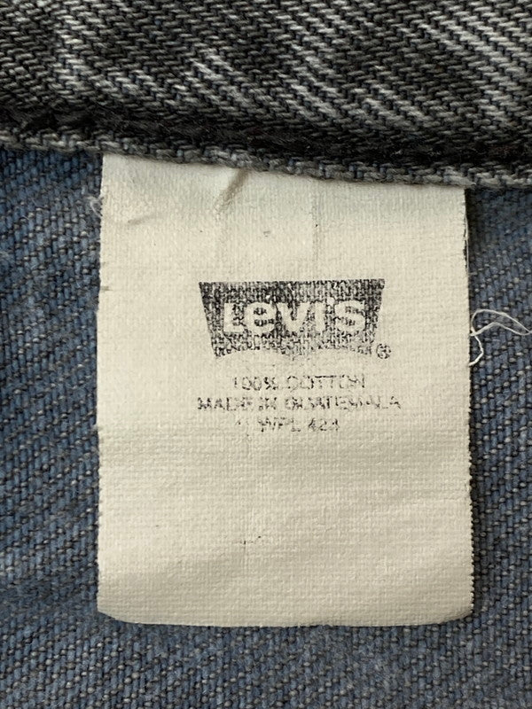 【現状渡し品】【メンズ】 Levi's リーバイス 00S 977刻印 2001年4月製造 501 BLACK DENIM PANTS 501 ブラック デニム パンツ メンズ ボトムス ジーパン ジーンズ ヴィンテージ 157-251109-em-37-min サイズ：W34×L32 カラー：グレー 万代Net店